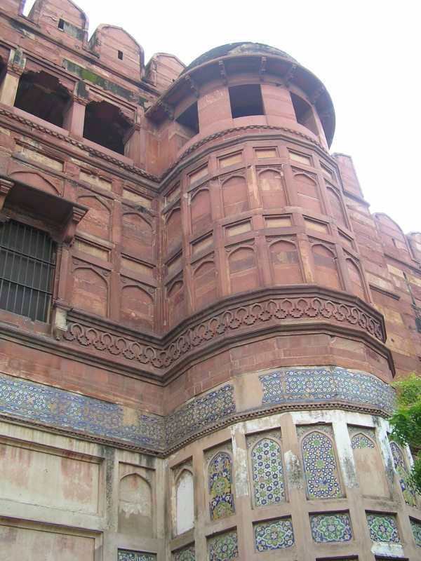 Amar Singh Gate with blue Persian tiles