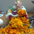 Hand painted idol of Lord Ganesha