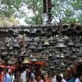 bells offered by&nbsp;devotees