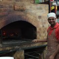 brick oven and&nbsp;Santosh