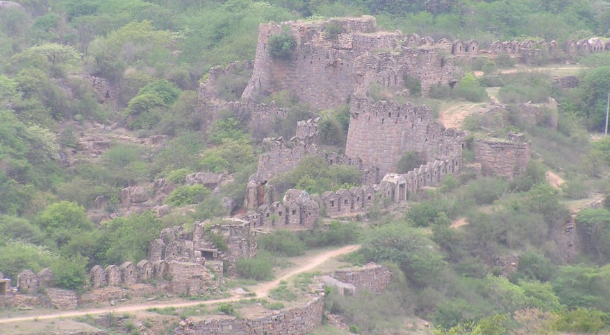 Outer fortification walls