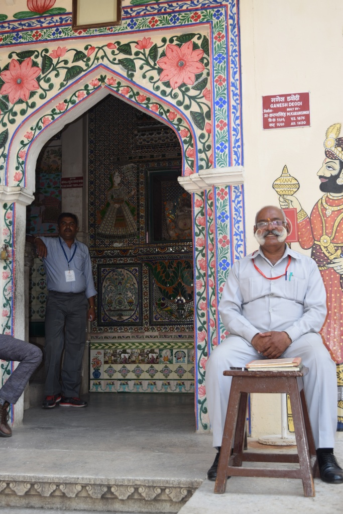 Guard at Ganesh Dyodhi