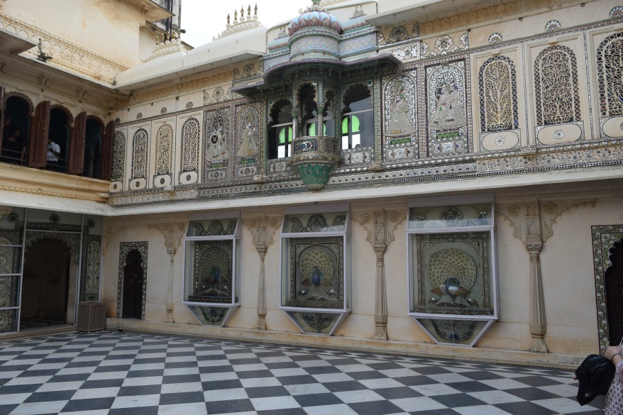 Renovated courtyard which once was the meeting place for kings and nobles