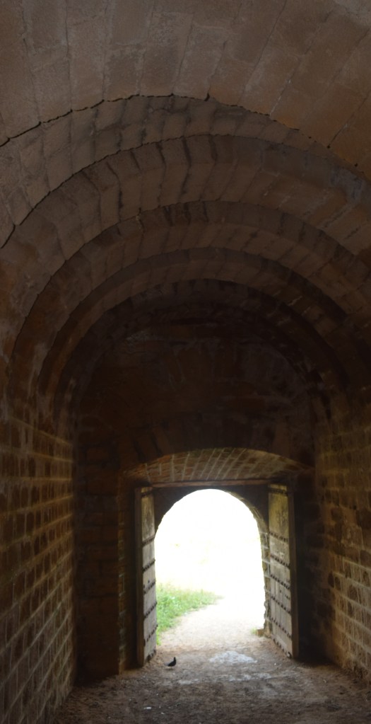 Brick vaulted passage