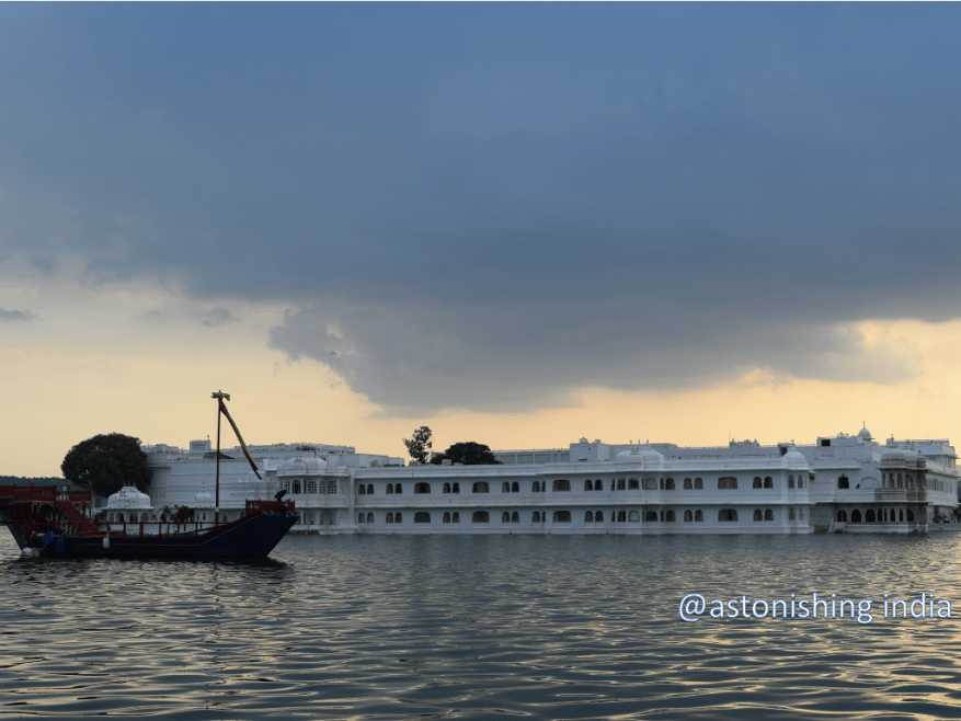 Jag Niwas , now the Lake Taj Palace Heritage Hotel