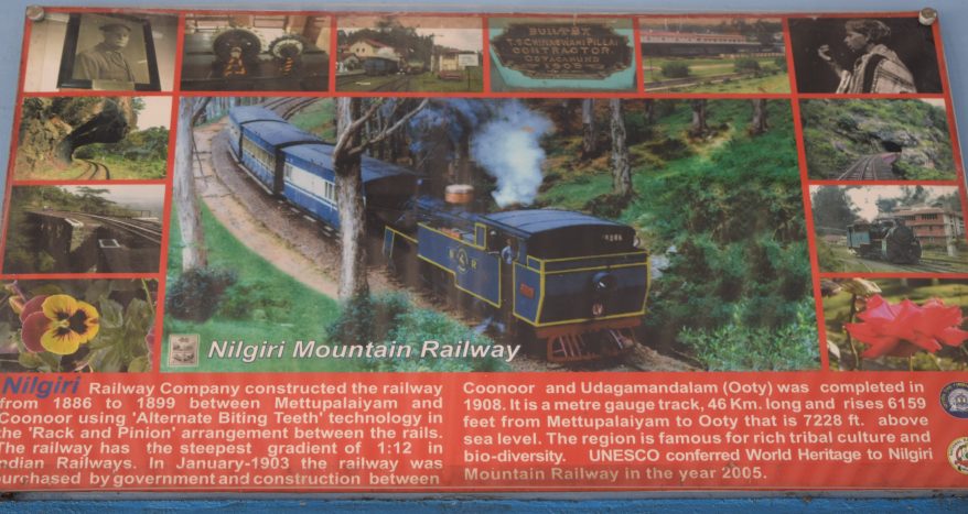 Display at Wellington platform