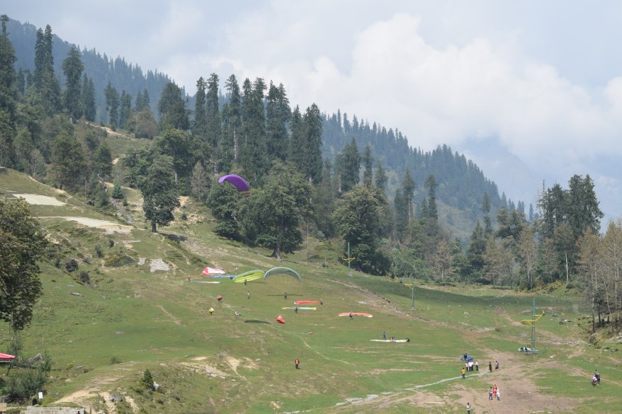 Slopes of Solang valley