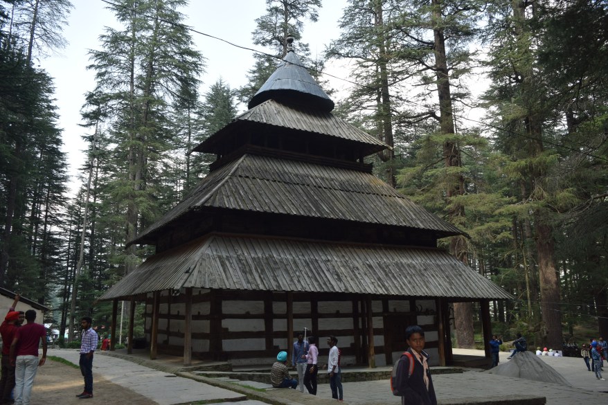 Hidimba Temple in the heart of forest