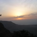 Setting sun in&nbsp;Matheran