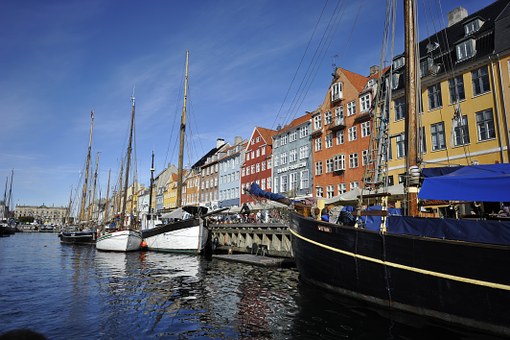 Copenhagen canal, Pic courtesy Free images Pixaby.com