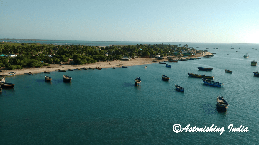 A part of Pamban Island