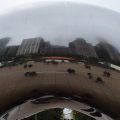 Chicago skyline reflected in&nbsp;Bean