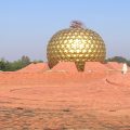 Matri Mandir during&nbsp;construction