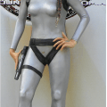 Lara Croft mannequin