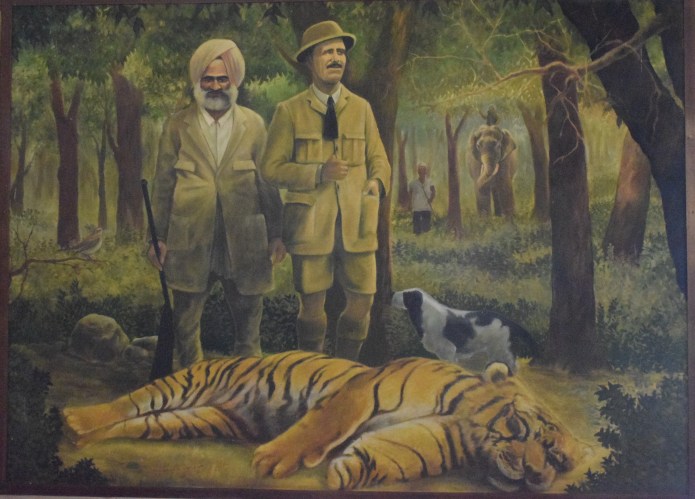 Jim Corbett with his hunt