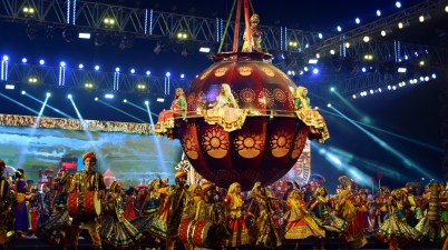 Inauguration of Navaratri festival at Ahmedabad