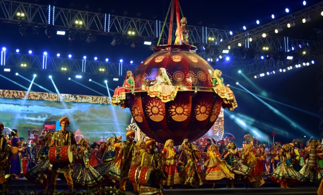 Inauguration of Navaratri festival at Ahmedabad
