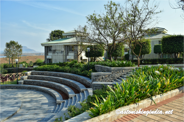 Amphitheater for wellness discourse
