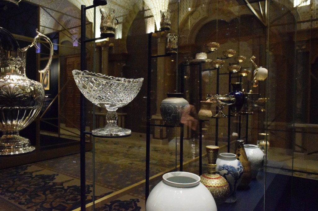 Gifts display from state guests