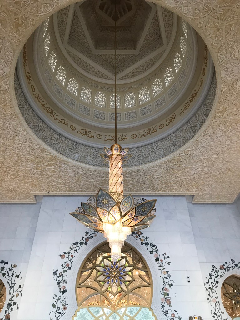 Chandeliar at the mosque