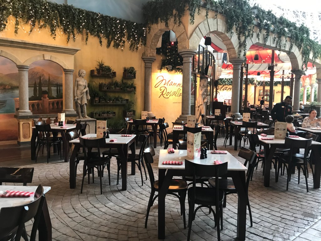 restaurant at ferrari world